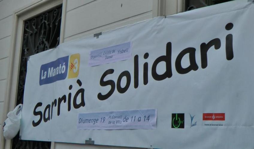 Marató de TV3 Sarrià solidari